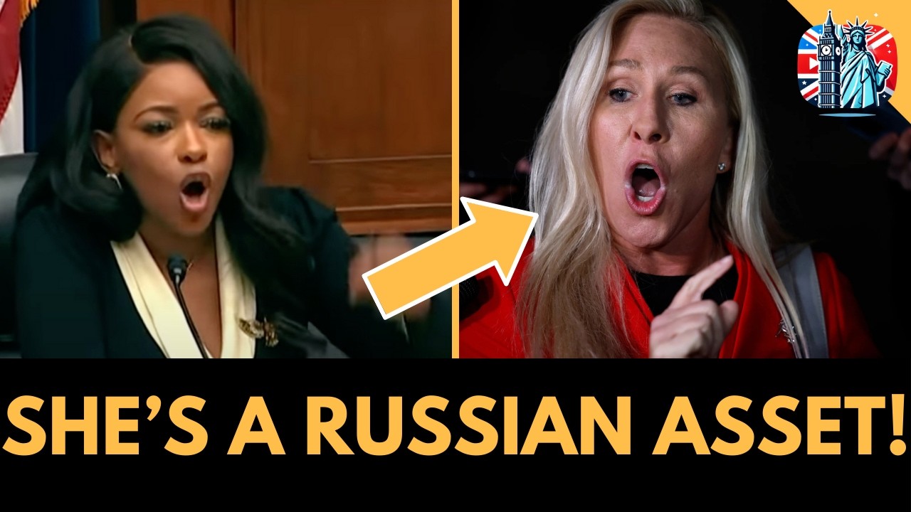 Jasmine Crockett GOES INSANE On MTG For Spreading RUSSIAN Disinformation!