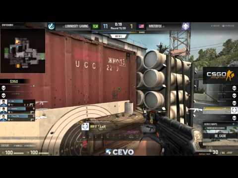 Winterfox vs Luminosity Gaming Game 1 (CEVO-P CS:GO Season 8) - Vansilli & Dust
