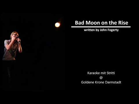 Bad Moon on the Rise @ Goldene Krone - Karaoke mit Stritti