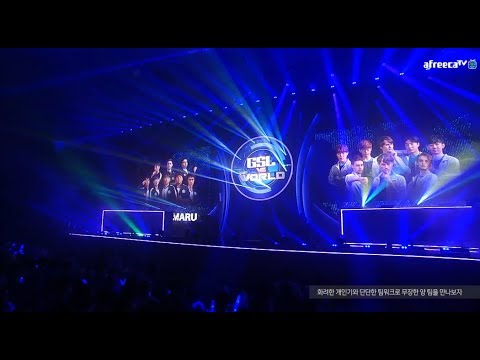 [GSL vs. the World 2018] Team Maru vs Team Serral Match1-Match3