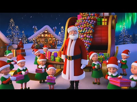 Santa’s Little Helpers 🎅 | Animated Christmas Song for Kids & Families 🎁🎄