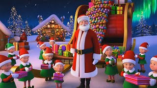 Santa’s Little Helpers 🎅 | Animated Christmas Song for Kids &amp; Families 🎁🎄