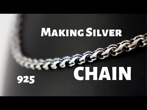 Making Silver Chain for Cross | Dynamis Jewelry