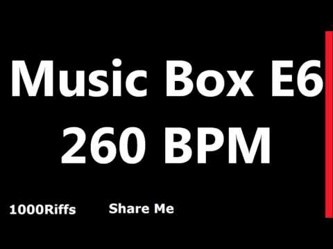 Music Box Metronome E6 : 260 BPM