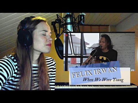 Finnish Vocal Coach Reacts: FELIX IRWAN "When We Were Young" (SUBS) // Äänikoutsi reagoi