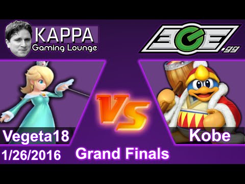 Kappa Sm4sh Weekly #21 - Vegeta18 vs Kobe - Grand Finals