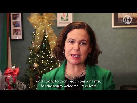 Happy Christmas Nollaig Shona from Mary Lou McDonald and all of us at Sinn Féin!