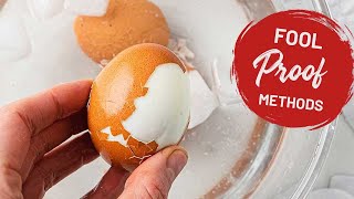How to Peel Boiled Eggs Easily | Tested 3 Best Methods