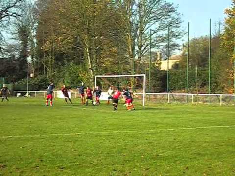 St Margaretsbury 1st goal