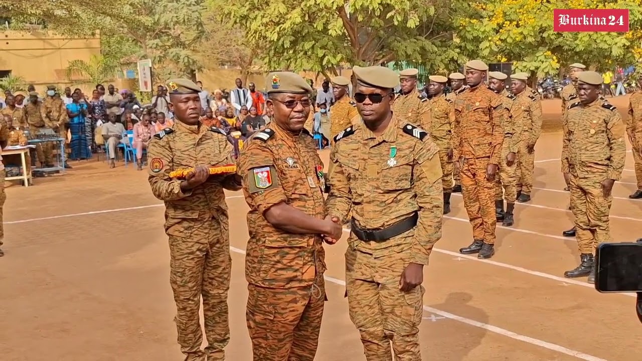 Gendarmerie : MDL-Chef Somé mutilé pour la Patrie, décoré par l’Histoire
