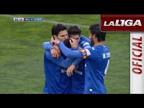 Gol de Adrián Colunga (1-3) en el RCD Mallorca - Getafe CF - HD
