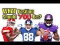 What Position Should You Play in Football 🏈? - Football Tip Fridays What Position Should You Play in Football 🏈? - Football Tip Fridays