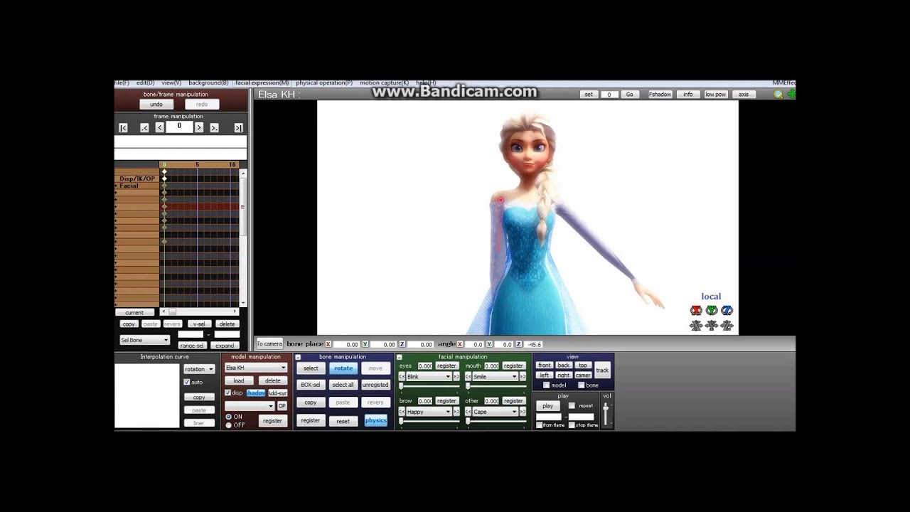 Basic animating with MMD (motion data and pose data) Getting started: