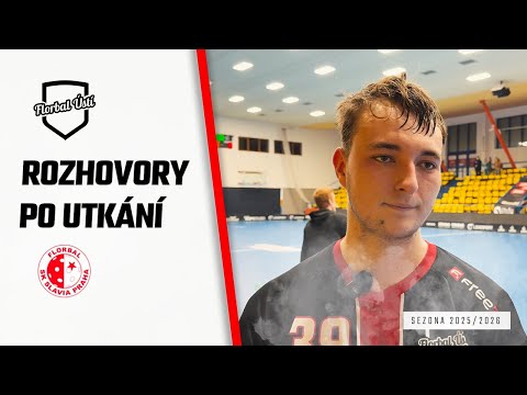 Rozhovor junioři: Florbal Ústí - SK Slavia Praha FLORBAL 12:5