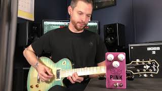 Video thumbnail for Westminster Effects Pink Treble Booster Demo by Westminster Effects