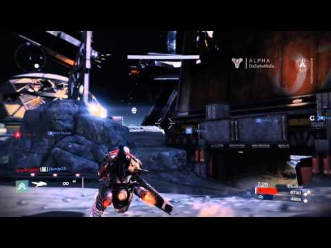 DESTINY HD PS4 Alpha Enter the Crucible 6v6 Warlock Gameplay [PT7]