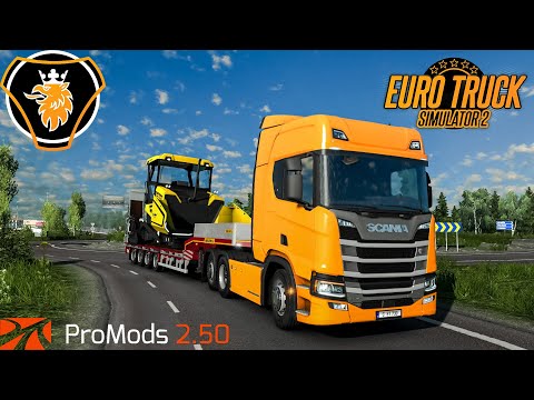 ETS2 1.38 | ProMods 2.50 | SCANIA R590 V8 | Rovaniemi - Luleå