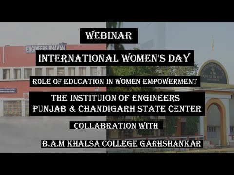Webinar on International Women's Day