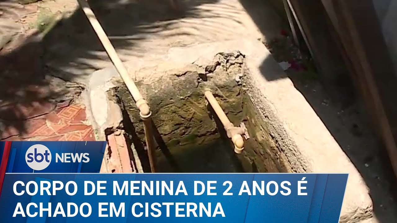 Corpo de criança é encontrado na cisterna da casa da família | #SBTNews (24/02/25)