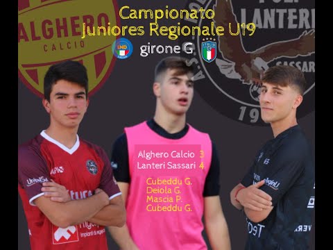Campionato Juniores Regionali U19 - Girone G -9° giornata - Alghero Calcio 3 - 4 Lanteri Sassari