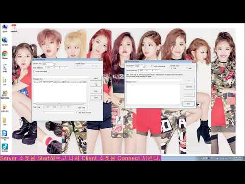[TEST] TCP Method Server and Client Socket Test