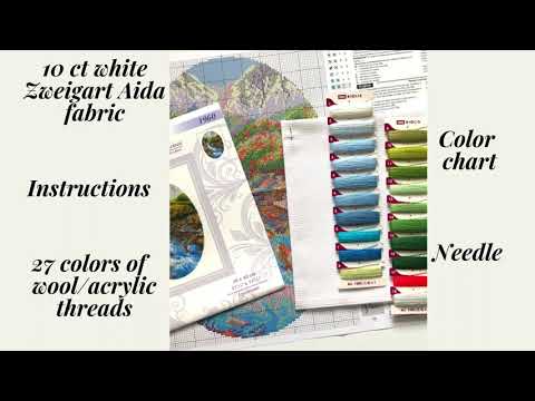 RIOLIS cross stitch kit review. 1960 Upstream