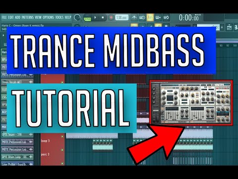 How to create tech trance style midbass