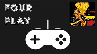 Four Play - Defender - 8-bit Console Comparison