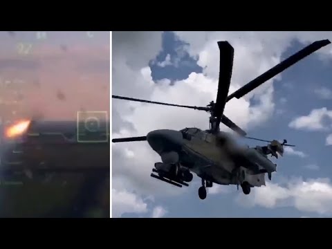 Ryska monsterhelikoptern attackerar – då svarar Ukraina