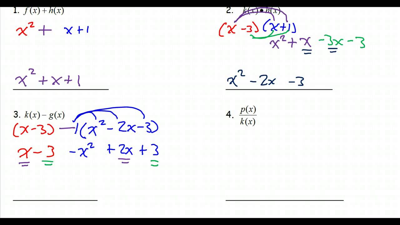 Day 02 HW - Function Operations (Including Composition)