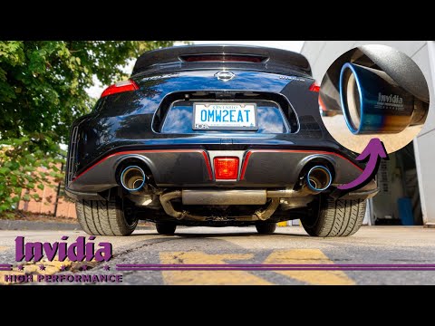 Invidia Gemini Exhaust Install - Nissan 370Z Nismo
