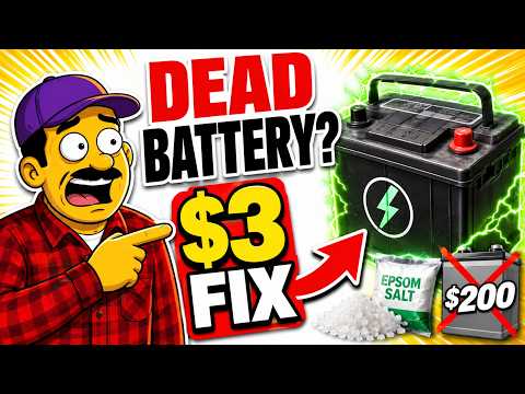Don't Throw Away Your Dead Car Battery! (Do This Instead)