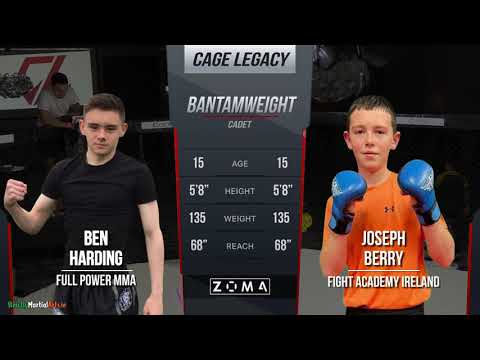 Joseph Berry vs Ben Harding - Cage Legacy 13
