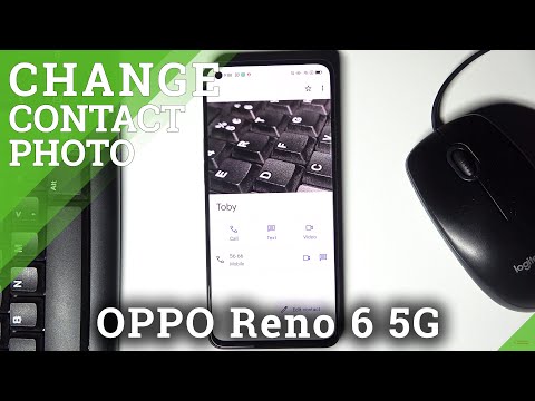 How to Add Photo to Contact in OPPO Reno 6 5G - Create a Photo Contact on OPPO Reno Phone