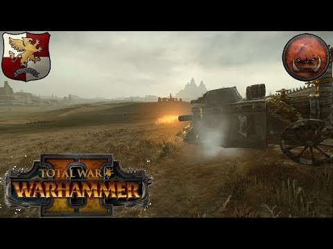 He Brought a Steam Tank! - Empire vs Greenskins | Community MP Battle #2 | Total War Warhammer 2