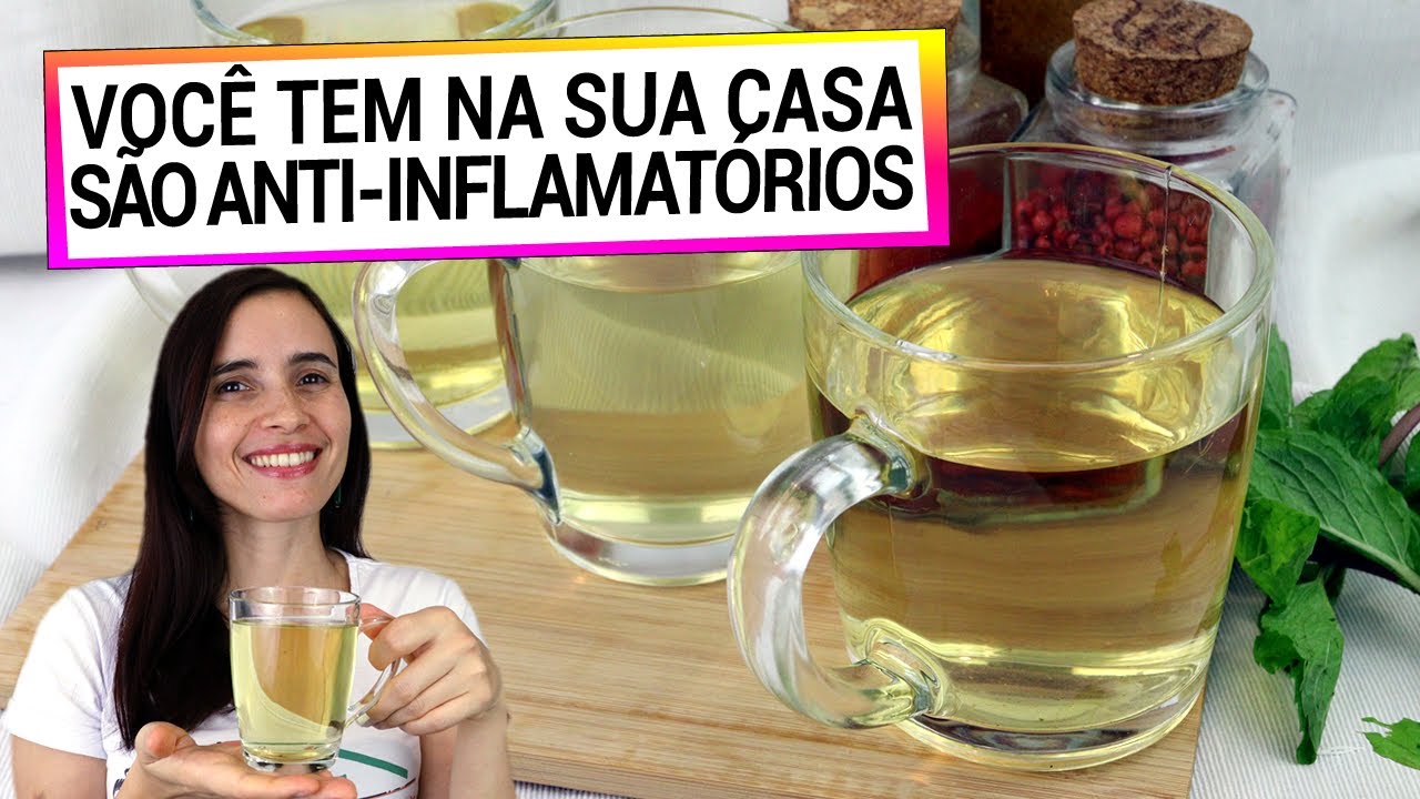 3 CHÁS ANTI-INFLAMATÓRIOS COM TEMPEROS DA SUA COZINHA! COMECE A FAZER CHÁ COM ELES!