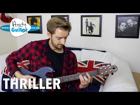 Michael Jackson - Thriller Guitar Lesson Tutorial - How to play