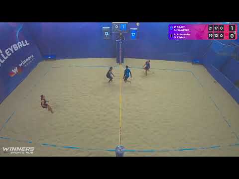 19:50 D. Kliuiev / Y. Hauptman - A. Antonenko / O. Klishch 11.11.2022 | Winners Beach Volleyball