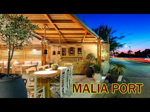 Best Restaurant in Malia Port || Greek Favorite Dishes with Stunning View || August-2020 ||