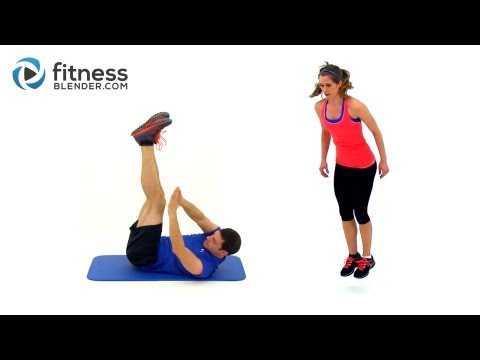 1000 Calorie Workout Video 84 Min HIIT Cardio Total Body Strength Training Abs Fitness Blender