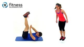 Cardio and Abs Workout - 10 Minute Abs and Cardio Blender Mashup