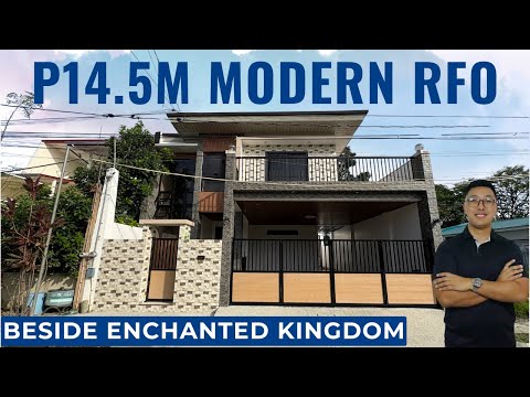₱14.5M Modern 4BR House for Sale in Sta. Rosa Laguna near SLEX [Full Tour]
