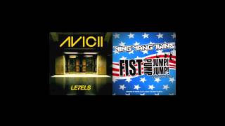 Avicii &amp; Ying Yang Twins - Levels of Fist Pump Jump Jump (Dj Stoggi B-more Mash-up)