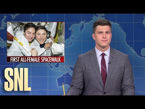 Weekend Update: First All-Female Space Walk Makes History - SNL