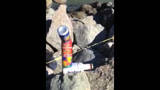preview picture of video 'Man Balancing Cans in Sausalito, California'
