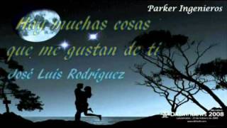 Jose Luis Rodriguez-muchas cosas que me gustan de ti