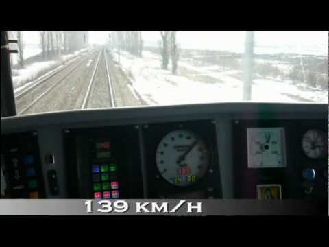 LE 6600 Cab view, part 2, MAX SPEED 140 km/h