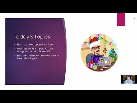 GRIMMCON 0x6 - Elaine Harrison-Neukirch - Fun with MITRE ATT&CK and NIST 800-53