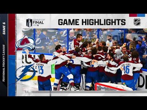 Cup Final, Gm6: Avalanche @ Lightning 6/26 | NHL Playoffs 2022