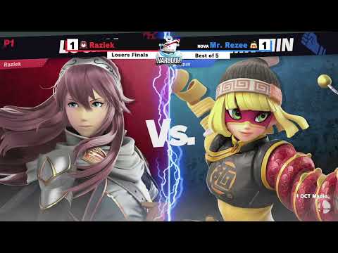 Loser's Finals - NOVA|Mr. Rezee (Wii Fit) vs Raziek (Lucina) - Smash on the Harbour #167